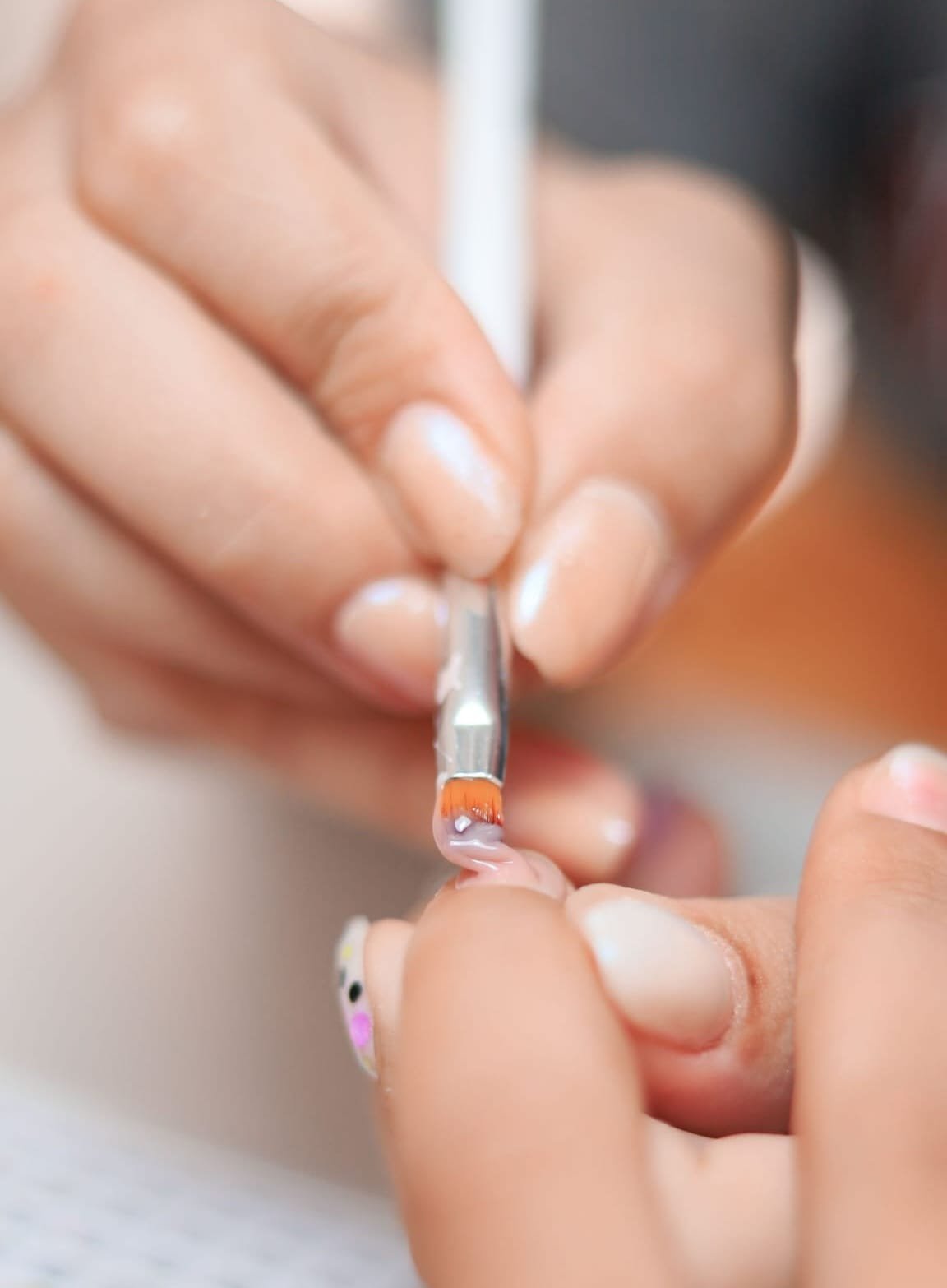Natural nails vs nail polish comparison for healthy hand care at Vedhas Refinery Trivandrum