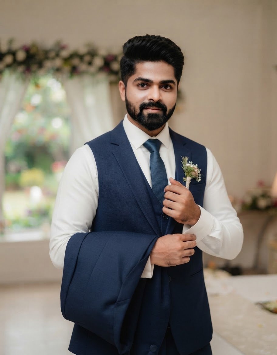 Groom Wedding grooming package at Vedhas Refinery Trivandrum